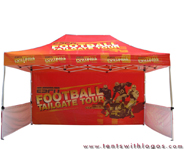 10 x 20 Pop Up Tent - ESPN Football